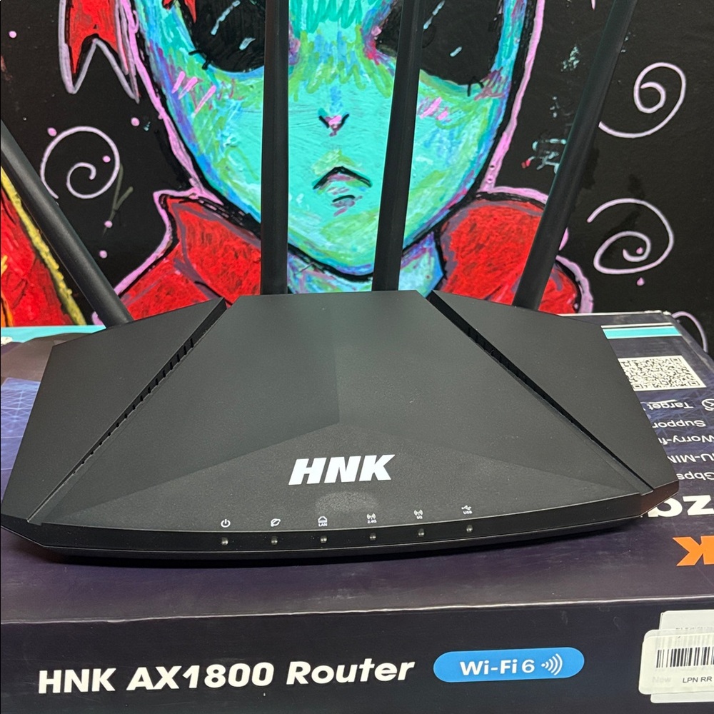 HNK Black AX1800 Router